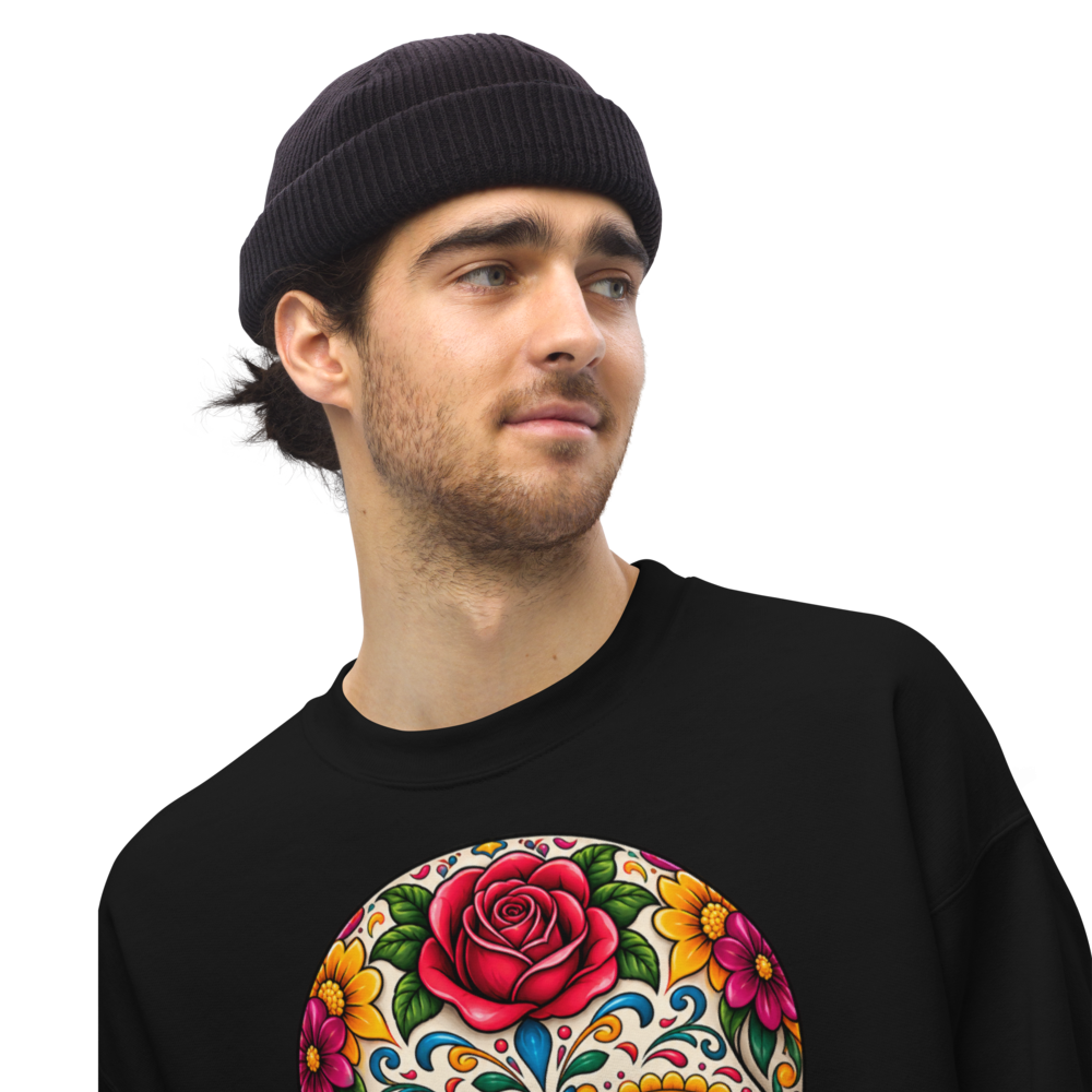 Skull Sweatshirt · Unisex / Black / S