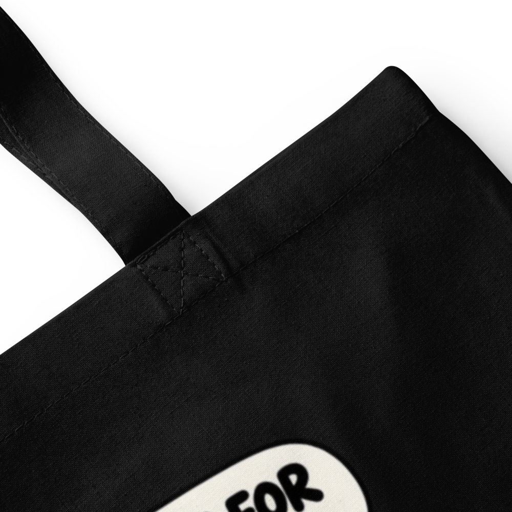 Still Alive for a Coffee Cotton Color Tote Bag · Black / One size