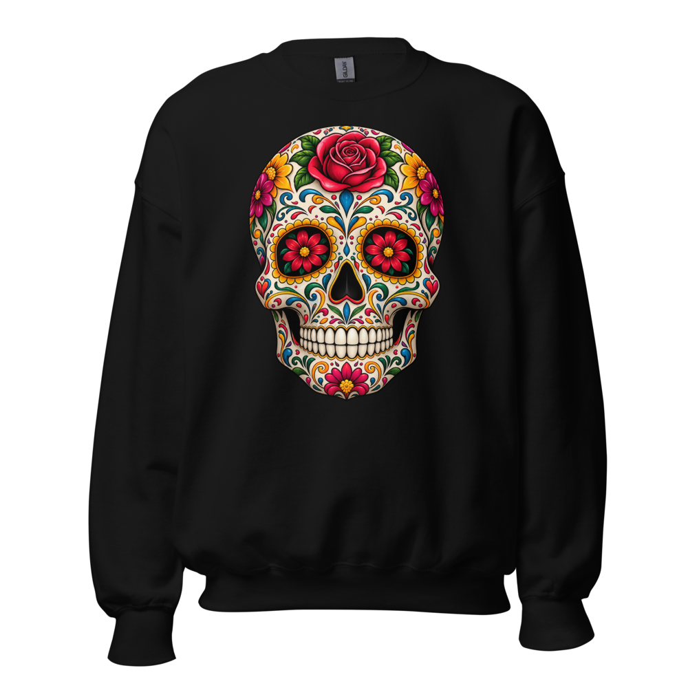 Skull Sweatshirt · Unisex / Black / S