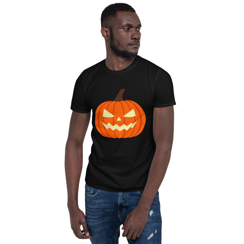 Halloween pumpkin T-Shirt · Unisex / Black / S