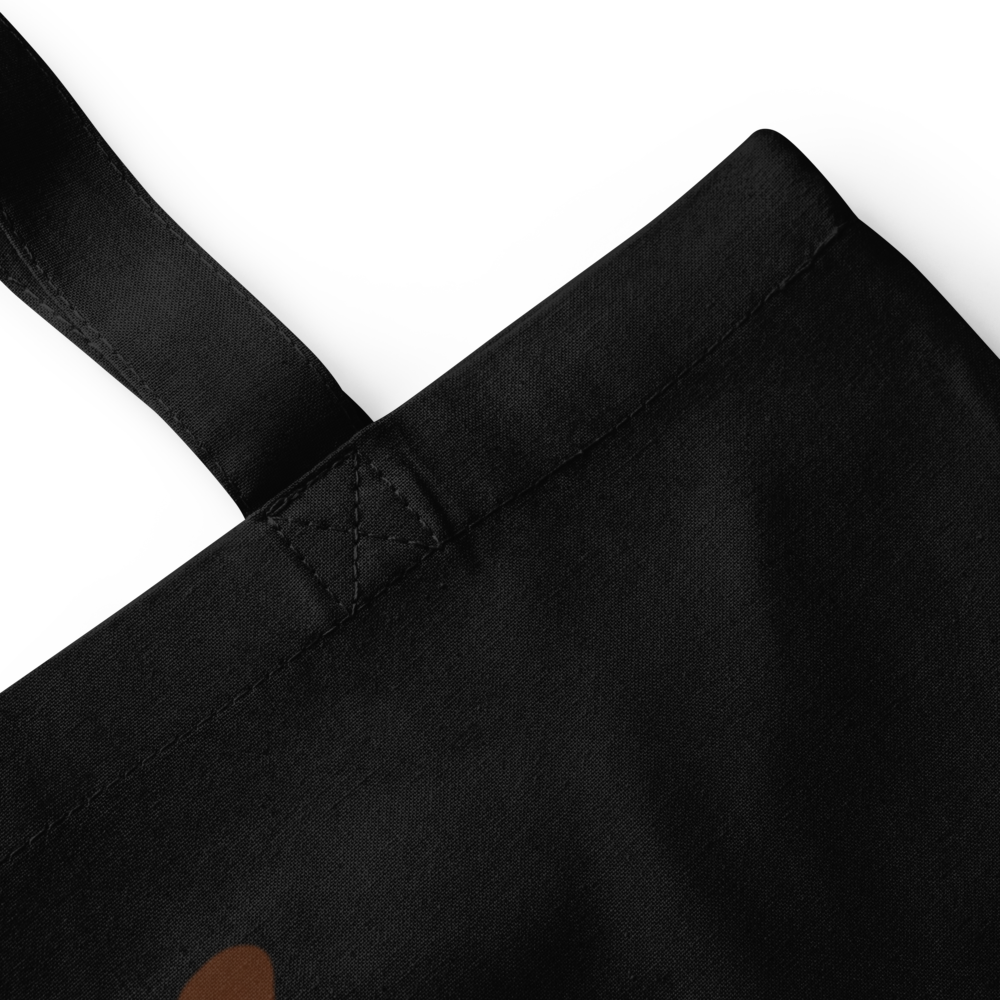 Halloween Pumpkin Tote Bag · Black / One size
