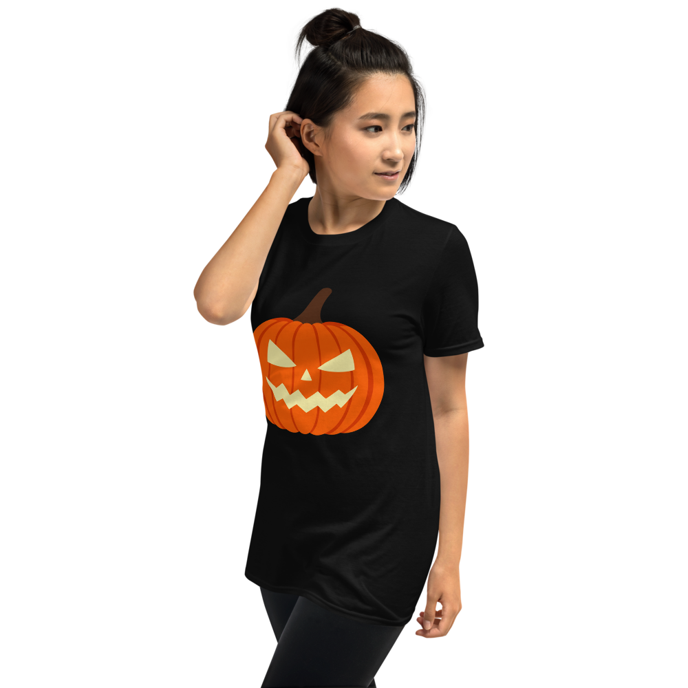 Halloween pumpkin T-Shirt · Unisex / Black / S