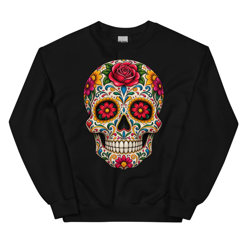 Skull Sweatshirt · Unisex / Black / S
