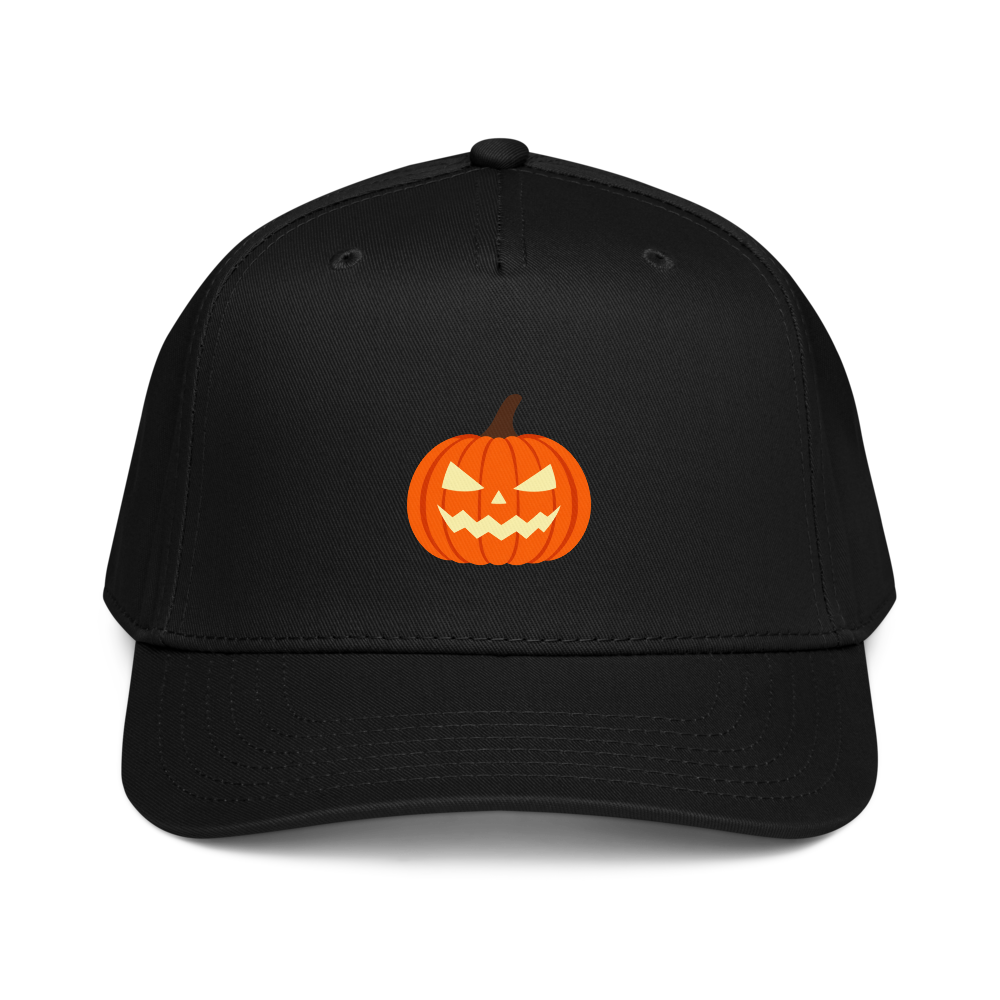 Calabaza Halloween Cap · Black / One size