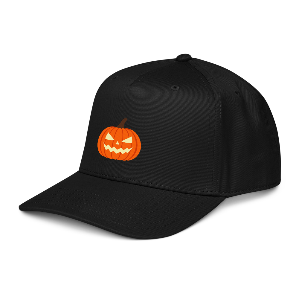 Calabaza Halloween Cap · Black / One size